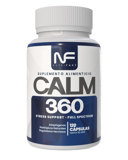 CALM 360 l Fórmula Anti Estrés l 120 Cáps