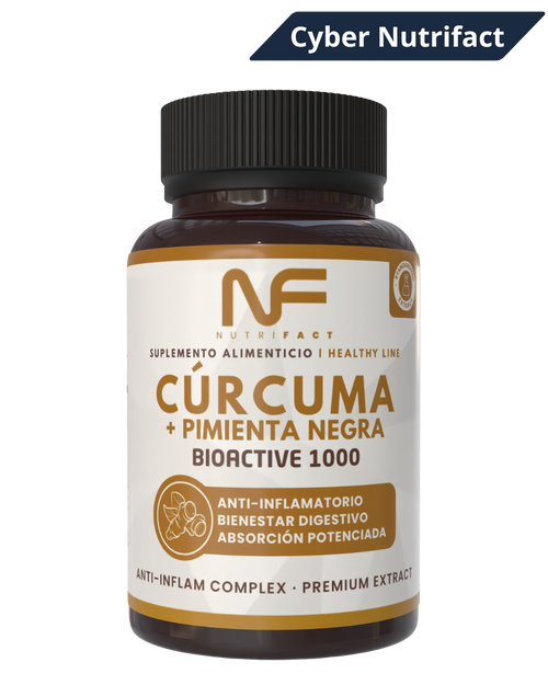 Cúrcuma + Pimienta Negra BIOACTIVE 1000