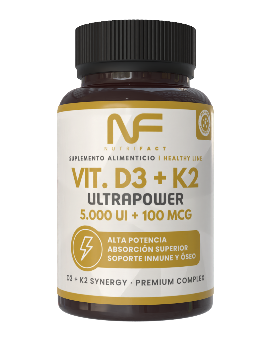 VIT. D3 + K2 ULTRAPOWER l 120 Cáps
