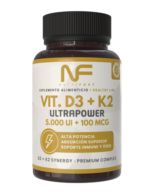 VIT. D3 + K2 ULTRAPOWER l 120 Cáps