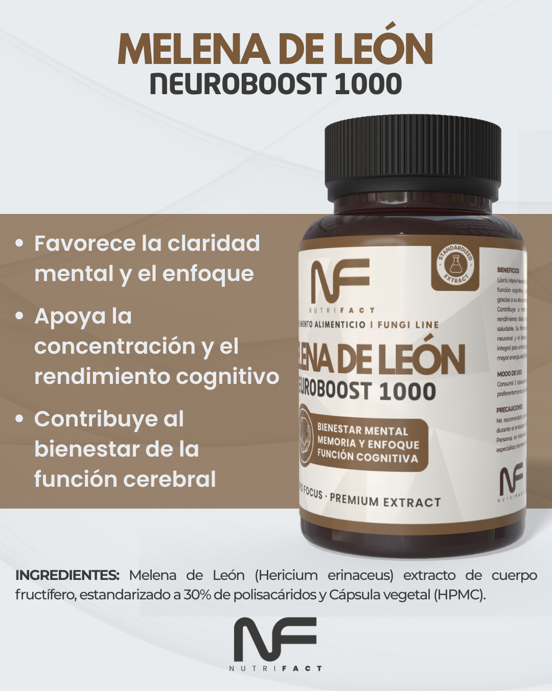 Melena de León NEUROBOOST 1000