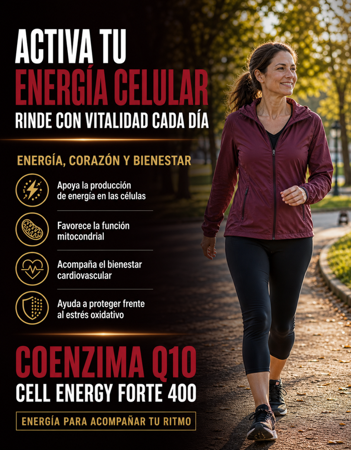 Coenzima Q10 400mg l 120 Cáps