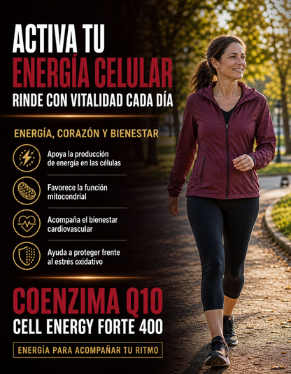 Coenzima Q10 400mg l 120 Cáps