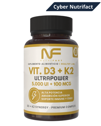 VIT. D3 + K2 ULTRAPOWER l 120 Cáps