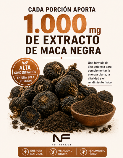 Maca Negra 1000mg l 120 Cáps