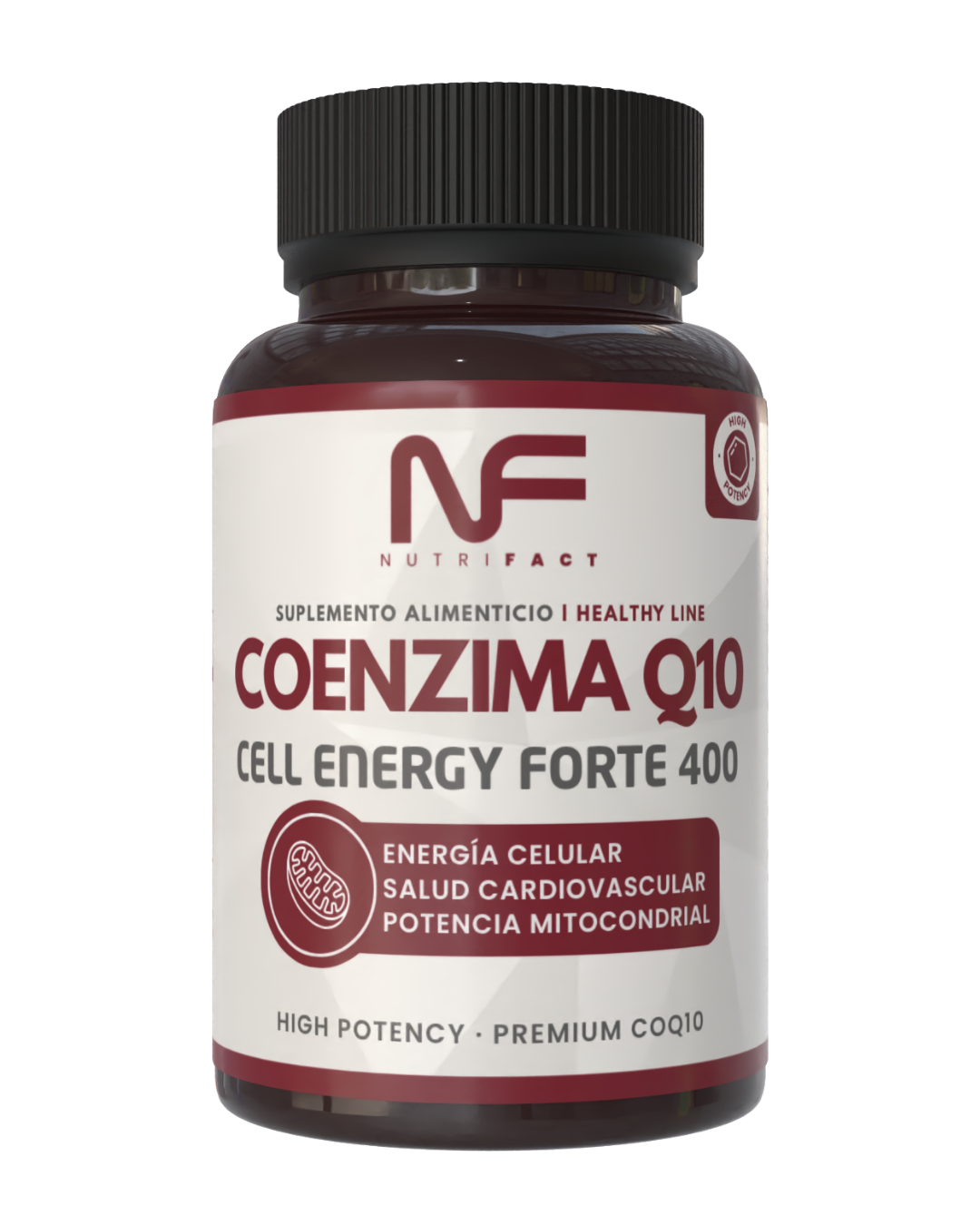 Coenzima Q10 400mg l 120 Cáps