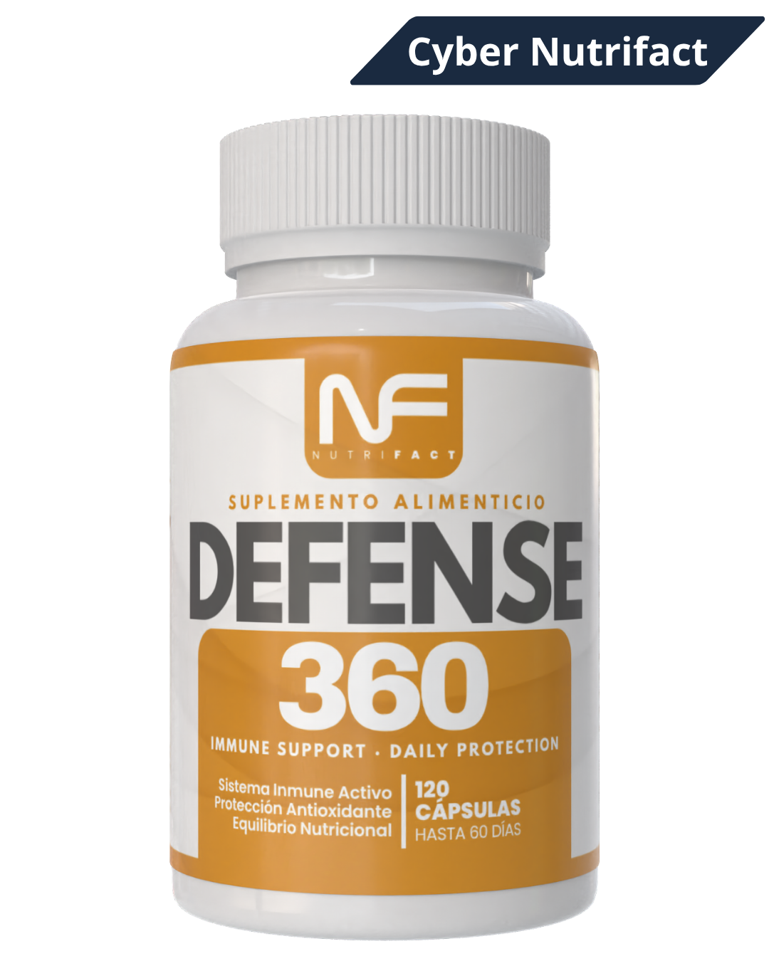 DEFENSE 360 l Fórmula Inmunidad l 120 Cáps