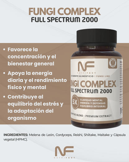FUNGI COMPLEX Full Spectrum l 120 Cáps
