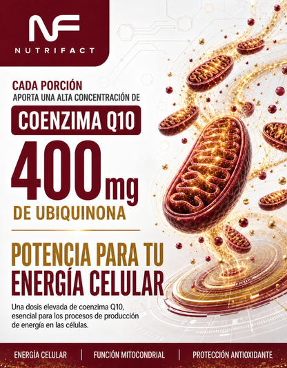 Coenzima Q10 400mg l 120 Cáps