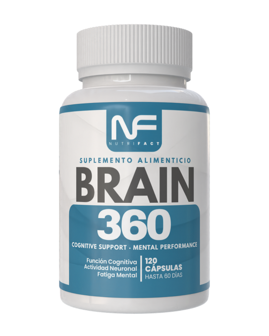 BRAIN 360 l Fórmula Cerebral l 120 Cáps