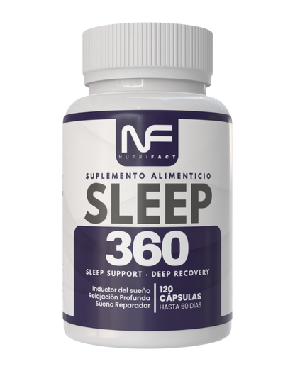 SLEEP 360 l Fórmula Anti Insomnio l 120 Cáps