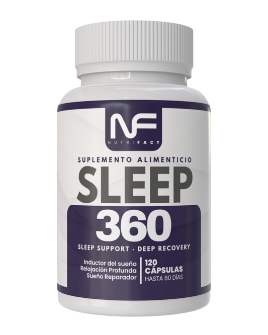 SLEEP 360 l Fórmula Anti Insomnio l 120 Cáps
