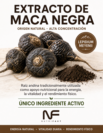 Maca Negra 1000mg l 120 Cáps