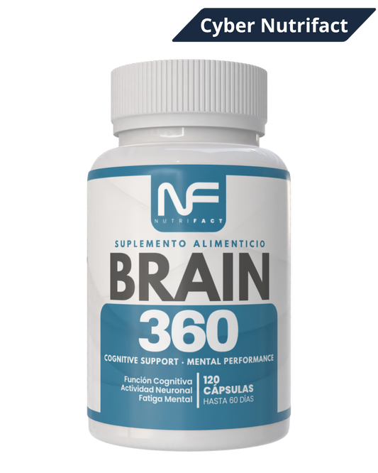 BRAIN 360 l Fórmula Cerebral l 120 Cáps