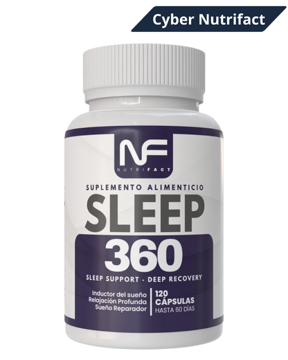 SLEEP 360 l Fórmula Anti Insomnio l 120 Cáps