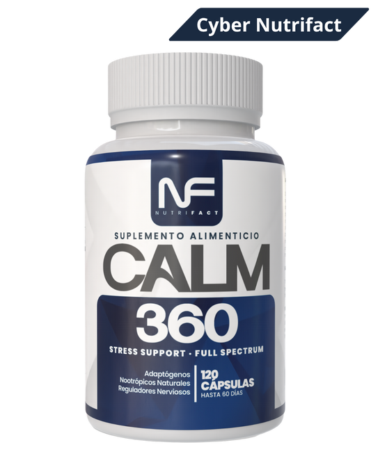 CALM 360 l Fórmula Anti Estrés l 120 Cáps