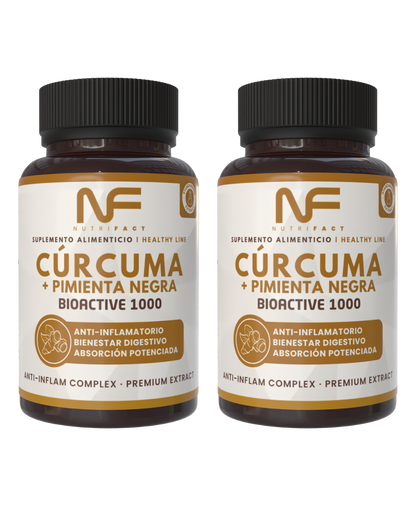 Cúrcuma + Pimienta Negra BIOACTIVE 1000