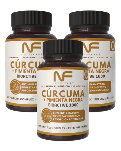 Cúrcuma + Pimienta Negra BIOACTIVE 1000