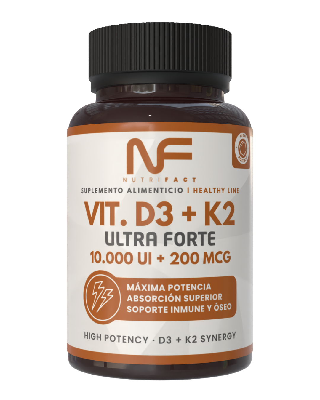 VIT. D3 + K2 ULTRA FORTE l 120 Cáps