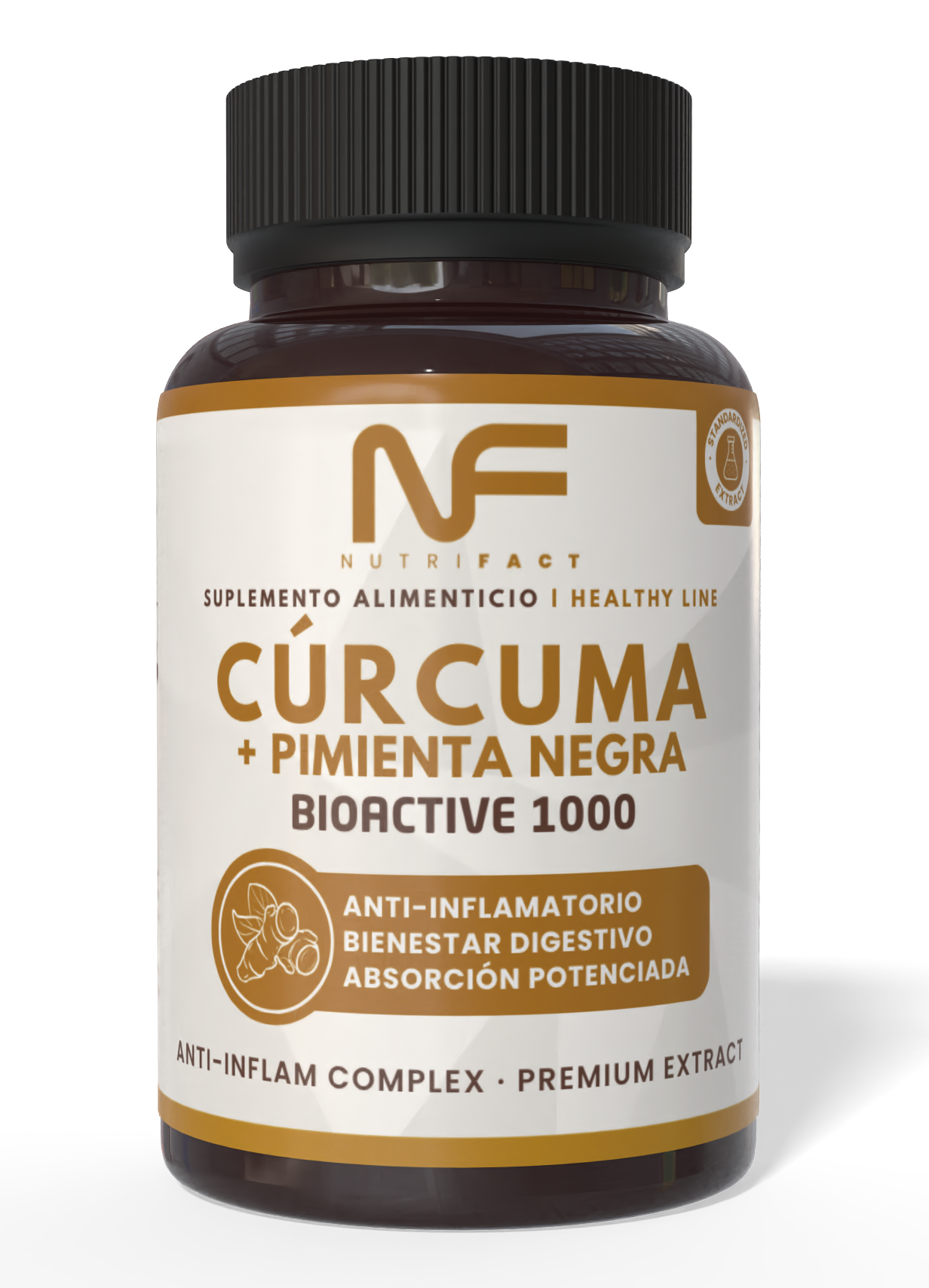Cúrcuma + Pimienta Negra BIOACTIVE 1000